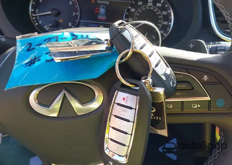 2023 Infiniti Qx50 Luxe из США, поврежденный, VIN 3PCAJ5BA9PF121271